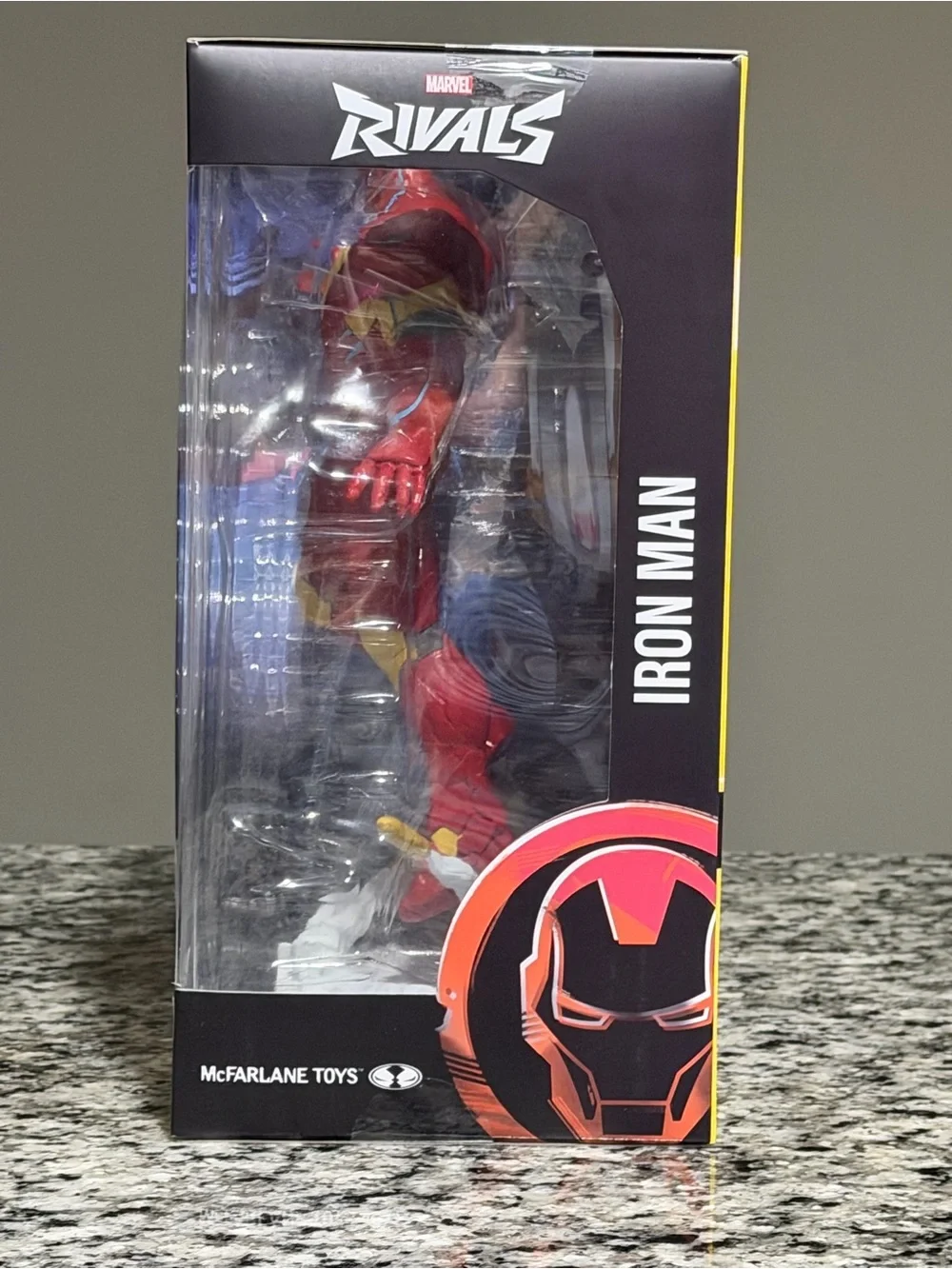 Marvel Iron Man Action Figure - Red, Yellow & Blue Accents
